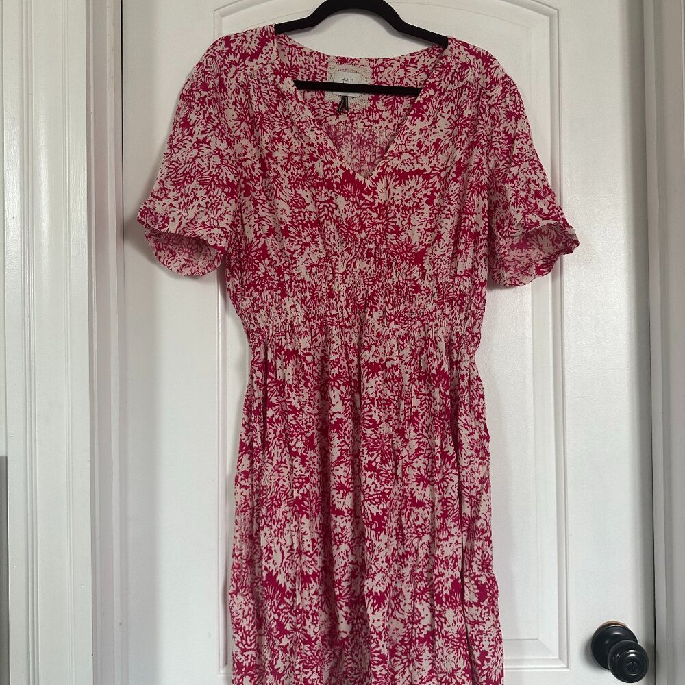 Anthropologie Floral Cocktail Dress